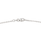 Collier Collier pendentif sapin en or blanc 18 carats, saphirs et diamants 58 Facettes 2820739CN