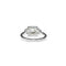 Bague 53 Bague Art Déco en or gris 750 et diamant 0,73 ct 58 Facettes