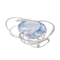 Pendentif Pendentif en or blanc 18 carats avec aigue-marine et diamants 58 Facettes 2826011CN