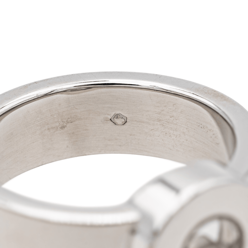 Bague 52 Chopard Happy Diamonds - Bague en or blanc avec diamant 58 Facettes 2849092CN