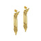Boucles d'oreilles Boucles d'oreilles pendantes maille panthère en or jaune 18 carats 58 Facettes 28676