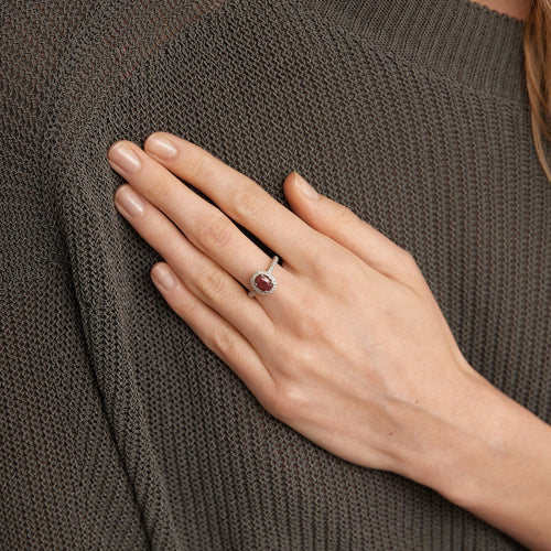 Bague 51 Bague Rubis Diamants 58 Facettes DV0147-1