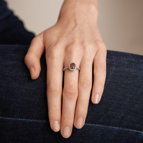 Bague 51 Bague Rubis Diamants 58 Facettes DV0147-1