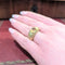 Bague 54 Bague en or jaune 18 carats avec citrine 58 Facettes 28810