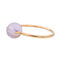 Bague 59 Bague en or rose 18 carats sertie d’une améthyste 58 Facettes 2883067CN