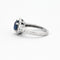 Bague 52 Bague Saphir Diamants baguettes 58 Facettes DV0458-1