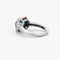 Bague 52 Bague Saphir Diamants baguettes 58 Facettes DV0458-1