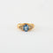 Bague 56 Bague saphir et diamants 58 Facettes DV0256-2