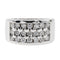 Bague 52.5 Bague cocktail en or blanc 18 carats et diamants 58 Facettes 2905205CN