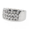 Bague 52.5 Bague cocktail en or blanc 18 carats et diamants 58 Facettes 2905205CN