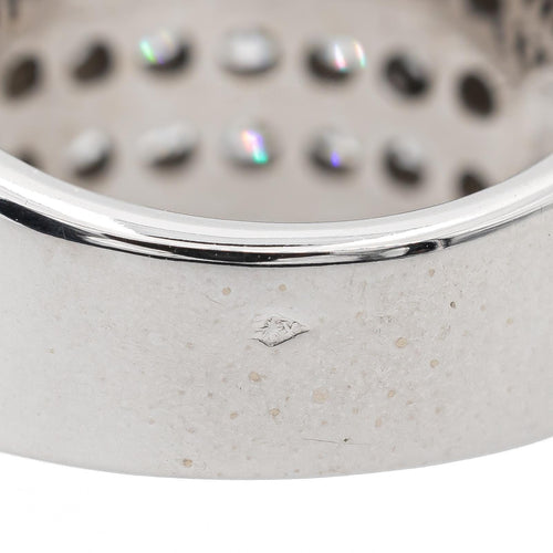 Bague 52.5 Bague cocktail en or blanc 18 carats et diamants 58 Facettes 2905205CN