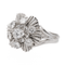 Bague 51 Bague en or blanc 18 carats sertie de diamants taille brillant 58 Facettes 2905286CN