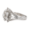 Bague 51 Bague en or blanc 18 carats sertie de diamants taille brillant 58 Facettes 2905286CN