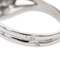 Bague 51 Bague en or blanc 18 carats sertie de diamants taille brillant 58 Facettes 2905286CN