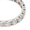 Bague 55 Alliance - Bague en platine 950 sertie de diamants 58 Facettes 2909885CN