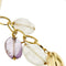 Boucles d'oreilles Boucles d'oreilles pendantes en or 18 carats avec quartz rose et améthyste 58 Facettes 29106