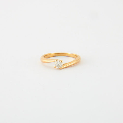 Bague 56 Bague solitaire diamant 58 Facettes DV0256-3