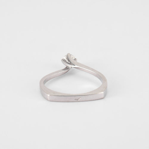 Bague 51 Bague Solitaire Diamant 0.15ct 58 Facettes DV0042-7