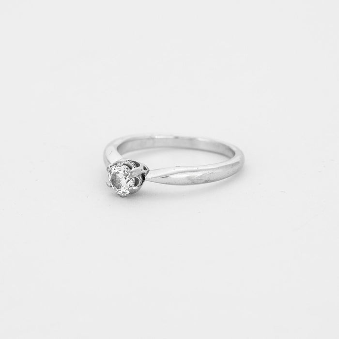 Bague 55 Bague solitaire Diamant 0.40ct 58 Facettes DV0471-1