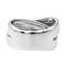Bague 53 Bague en or blanc 18 carats pavée de diamants 58 Facettes 2940432CN