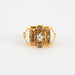 Bague 54 Bague tank diamant 58 Facettes DV0019-6