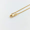 Collier Collier cœur en or jaune 18 carats et diamants 58 Facettes 29705