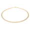 Collier Collier maille anglaise en or jaune 18 carats 58 Facettes 2971731CN