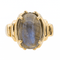 Bague 62.5 Bague en or jaune 18 carats sertie d’une labradorite 58 Facettes 2975747CN