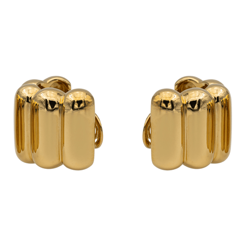 Boucles d'oreilles O.J. Perrin - Boucles d’oreilles à clips en or jaune 18 carats 58 Facettes 2980971CD