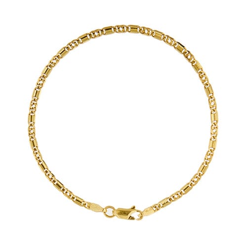 Bracelet Bracelet homme maille œil de tigre en or jaune 18 ct 58 Facettes 29875