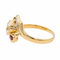 Bague 52 Bague en or jaune 18 carats, diamants et rubis 58 Facettes 2991731CN