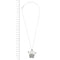 Collier Collier - Pendentif couronne en or blanc 18 kt et diamants 58 Facettes 29948