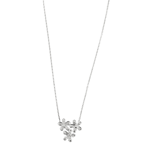 Collier VAN CLEEF & ARPELS - SOCRATE - Or blanc et diamants 58 Facettes DV0770-8