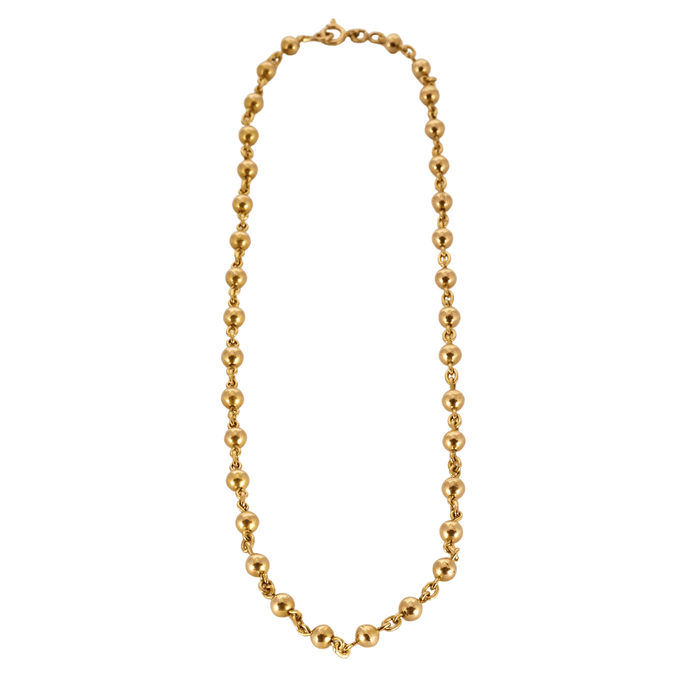 Collier Collier or jaune maille marseillaise 58 Facettes LP507