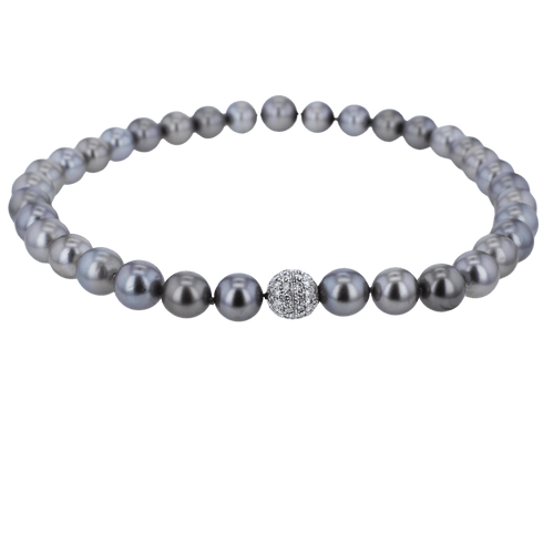 Collier Un collier Tahiti en chute avec un fermoir brillants. 58 Facettes 001.41425