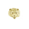 Bague Bague tête de lion en or jaune 18 ct et diamants 58 Facettes 30011