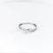 Bague 48 Bague en or blanc 18 carats avec diamant 58 Facettes 30087