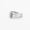 Bague 50 Bague Triple Jonc Or Gris et Diamants 58 Facettes DV0409-4