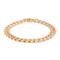 Bracelet Bracelet gourmette en or rose 18 carats 58 Facettes 3029090CN