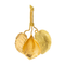 Pendentif Pendentif feuille en or jaune 18 carats 58 Facettes 3042287CN