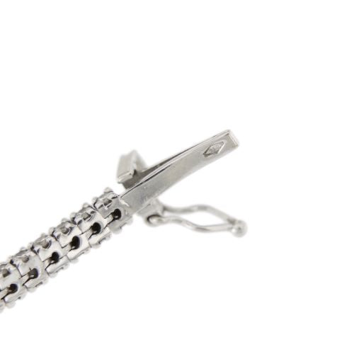 Bracelet Bracelet tennis - Bracelet en or blanc 18 kt et diamants 58 Facettes 30427