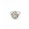 Bague 53 Bague en or blanc 18 carats et diamant 58 Facettes 30485