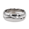 Bague 57 Bague en or blanc 18 carats sertie de 3 diamants 58 Facettes 3060076CN