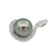 Pendentif Pendentif en or blanc 18 carats avec perle de Tahiti et diamants 58 Facettes 3079901CN