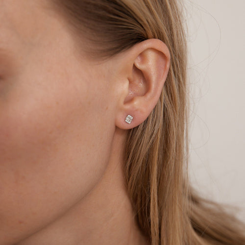 Boucles d'oreilles Boucles d'oreilles Diamants baguette 58 Facettes DV0078-1