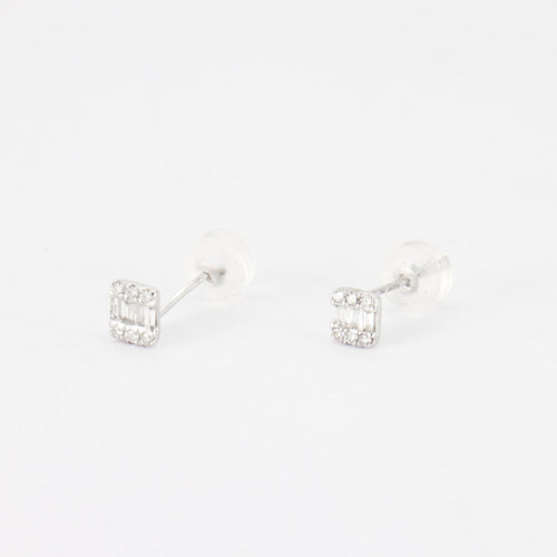 Boucles d'oreilles Boucles d'oreilles Diamants baguette 58 Facettes DV0078-1