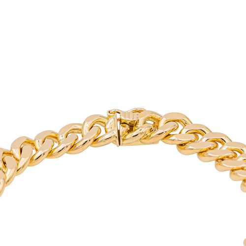 Bracelet Bracelet gourmette en or rose 18 carats 58 Facettes 3085937CN