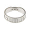 Bague 53 Tiffany & Co Atlas - Bague alliance en or blanc 18 ct et diamants 58 Facettes 30977