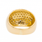 Bague 56 Bague jonc en or jaune 18 carats pavée de diamants 58 Facettes 3106204CN