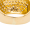 Bague 56 Bague jonc en or jaune 18 carats pavée de diamants 58 Facettes 3106204CN